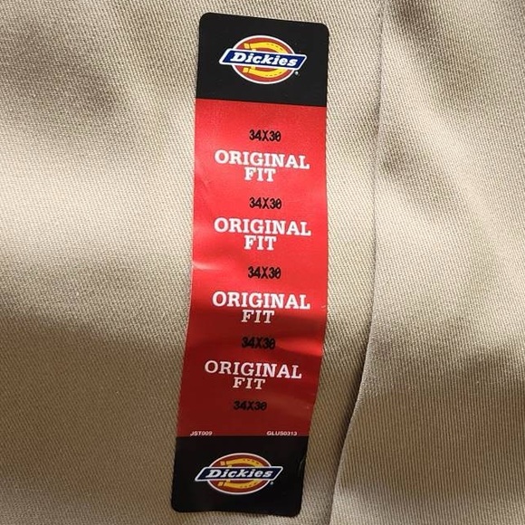 👖 Dickies Men's Original 874® Work Pants - Khaki - Size 34x30 - Picture 3 of 11